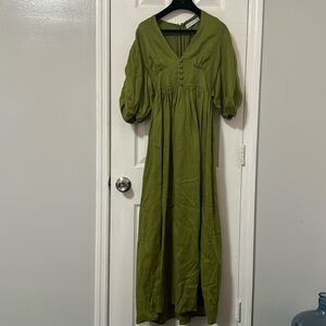 Faithful the brand green long dress